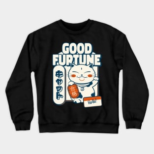 Good Furtune - Cat Lover CNYE Design Crewneck Sweatshirt